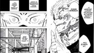 Itadori Yuji with his Domain Expansion, as seen in manga (Image via Shueisha)